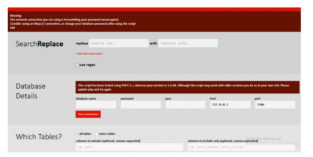 How to find and replace any keyword in your database via cPanel(step by step guide)